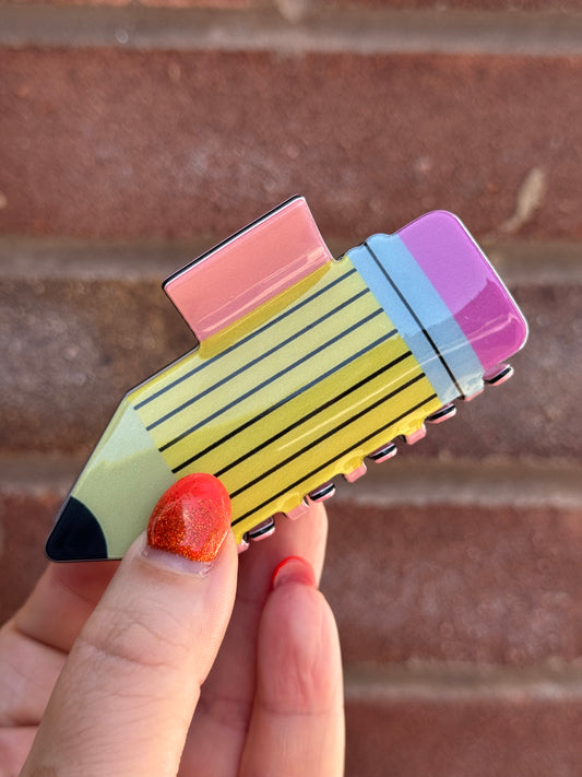 Pencil Claw Clip