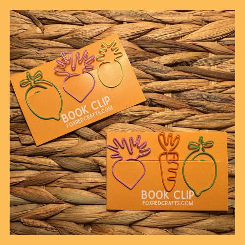 Fruit & Veg Book Clips