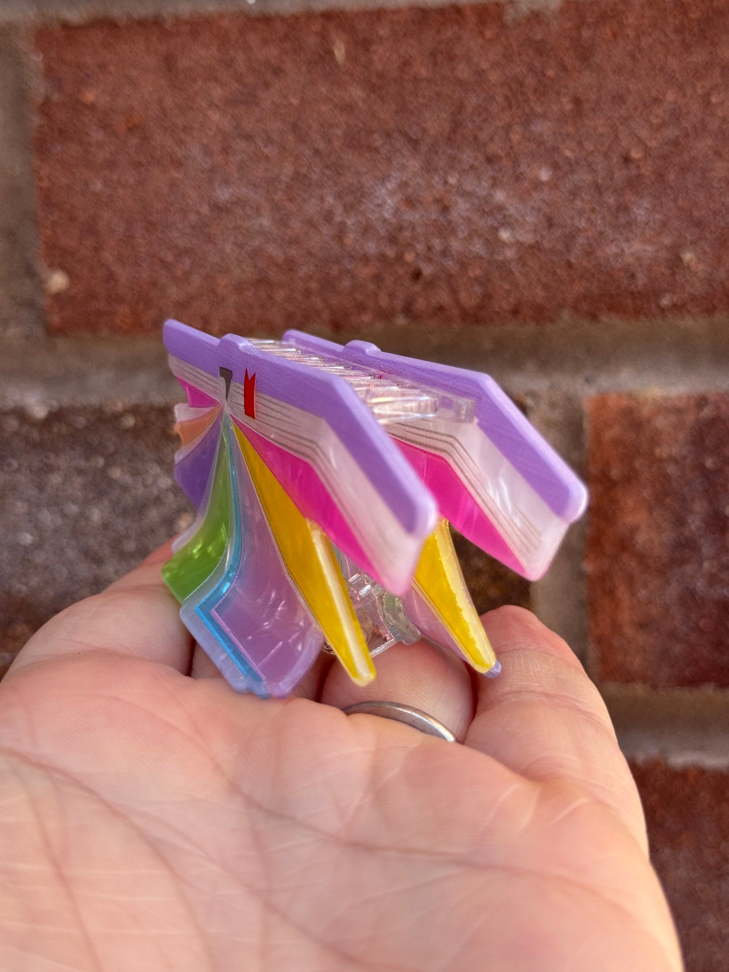 Mini Book Claw Clip