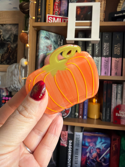 Pumpkin Clawclip