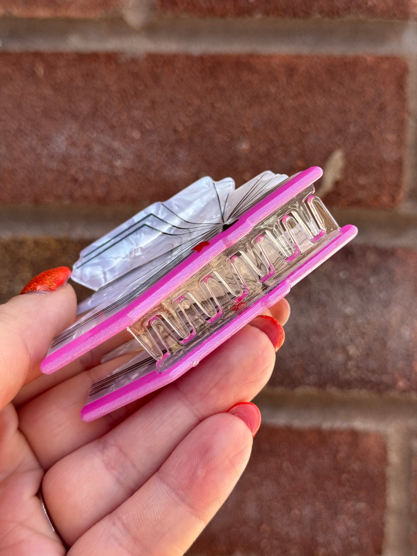 Mini Book Claw Clip