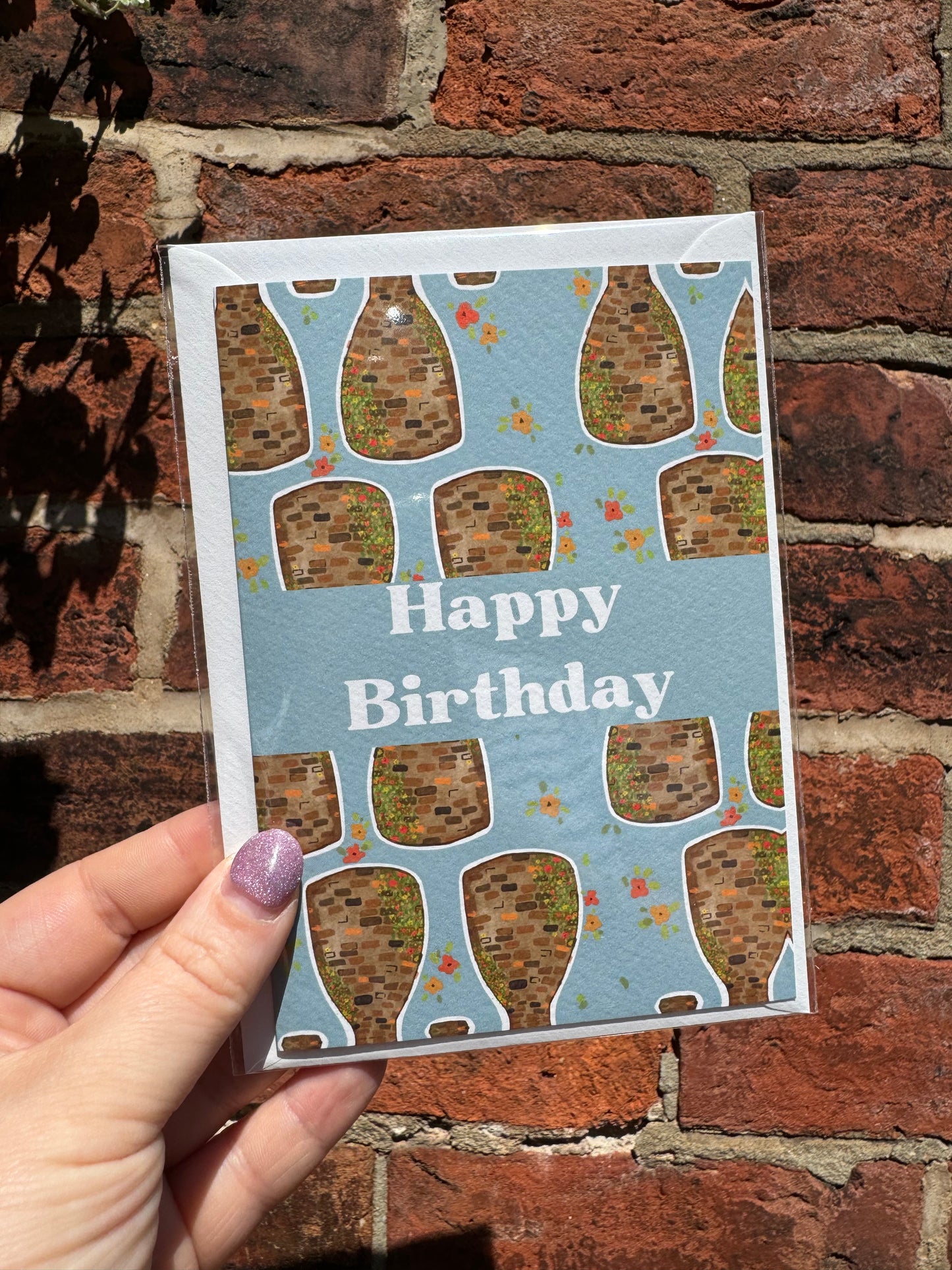 Stokie Birthday Greeting Card