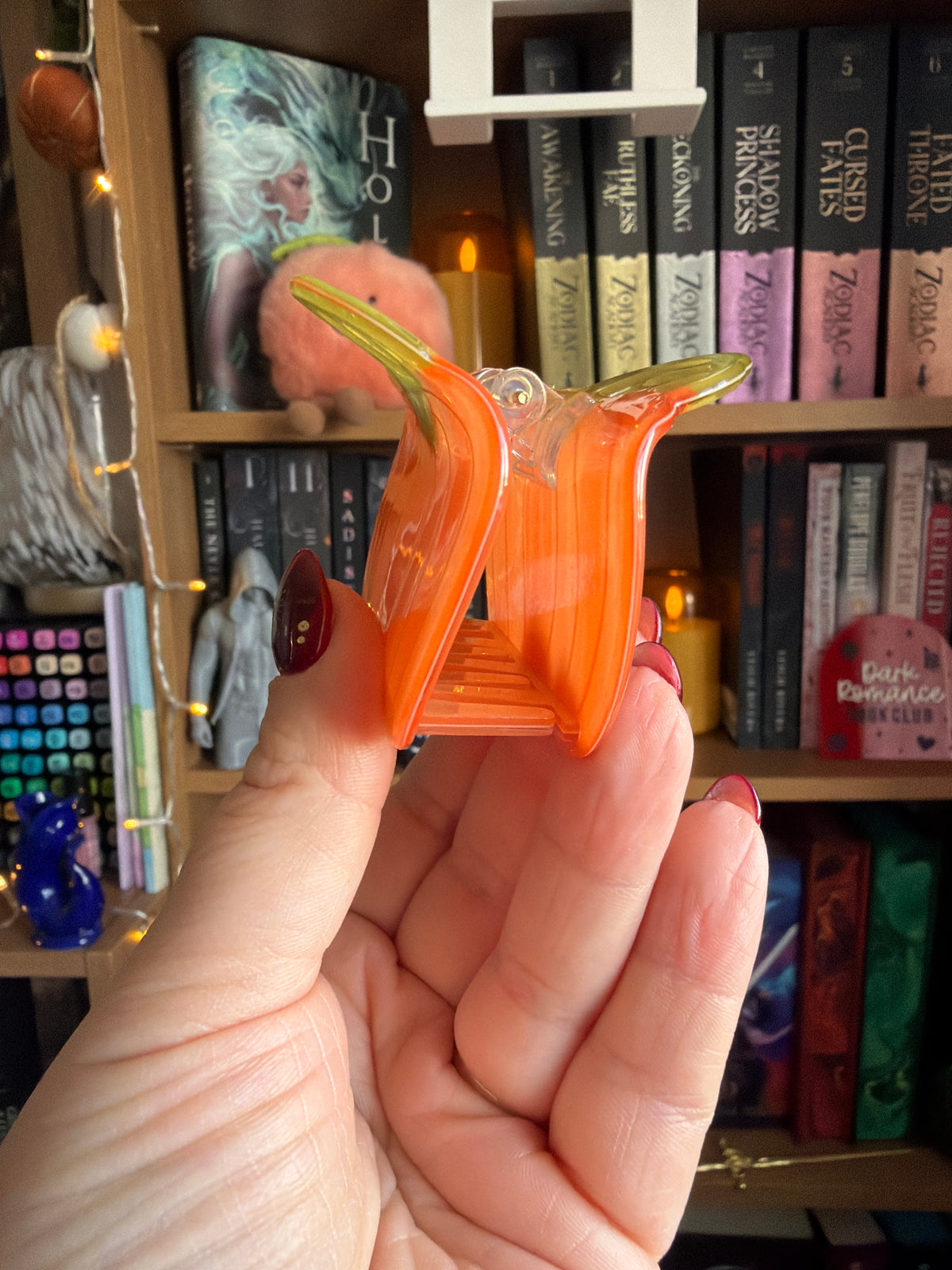 Pumpkin Clawclip