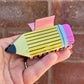 Pencil Claw Clip