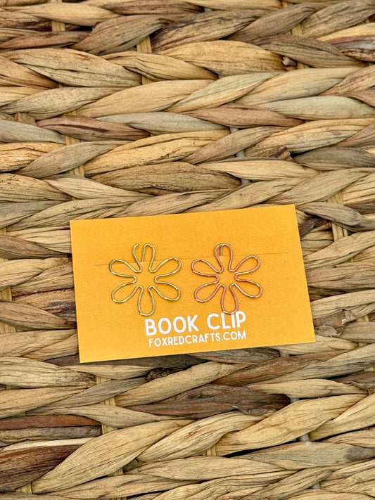 Daisy Book Clip