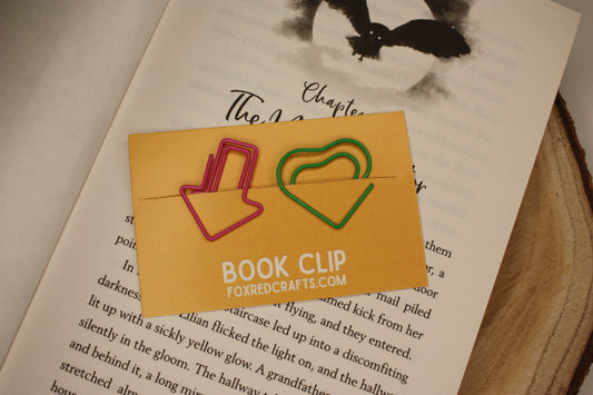 Heart and Arrow Book Clip