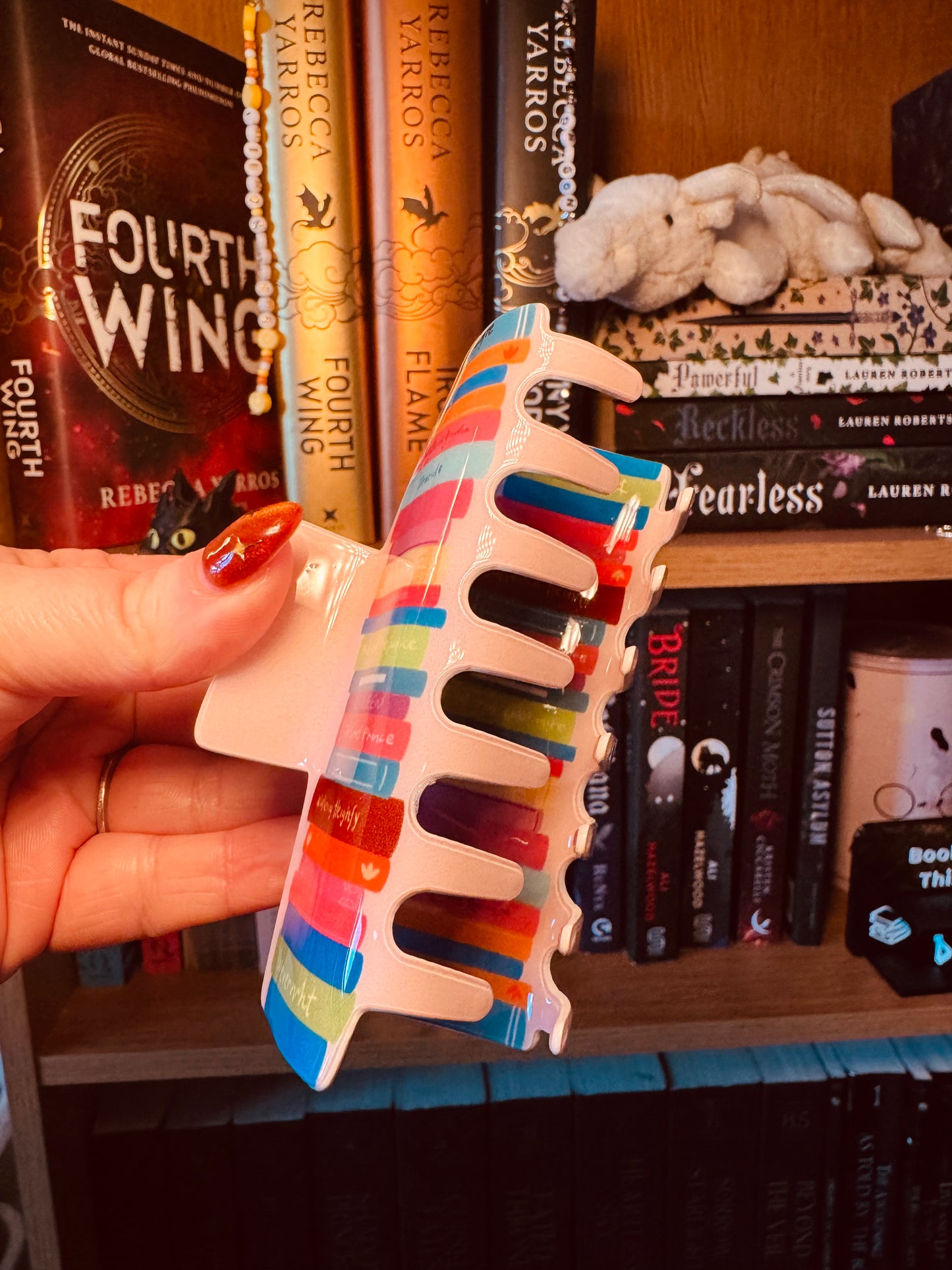 Book stack Claw Clip