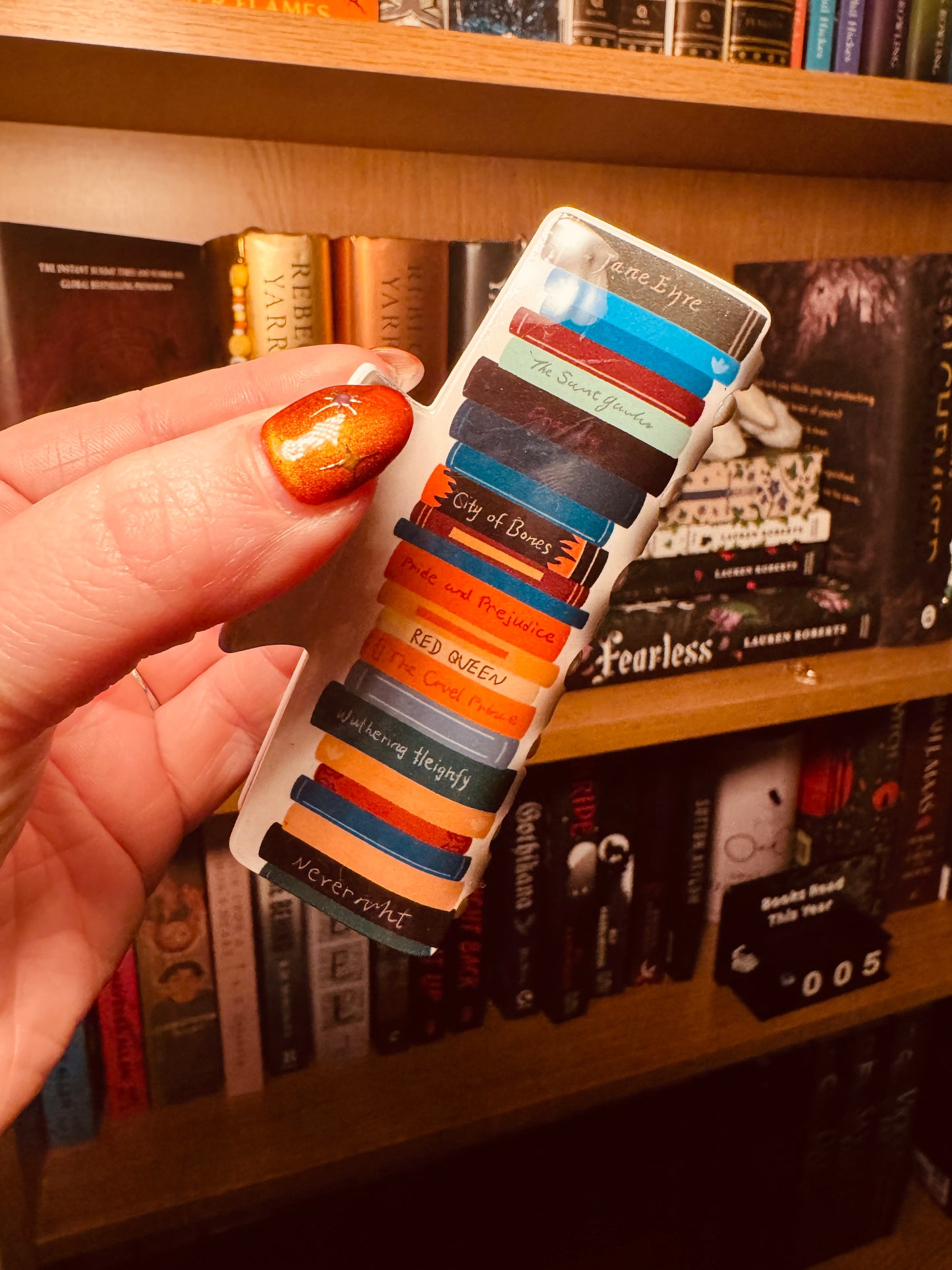 Book stack Claw Clip
