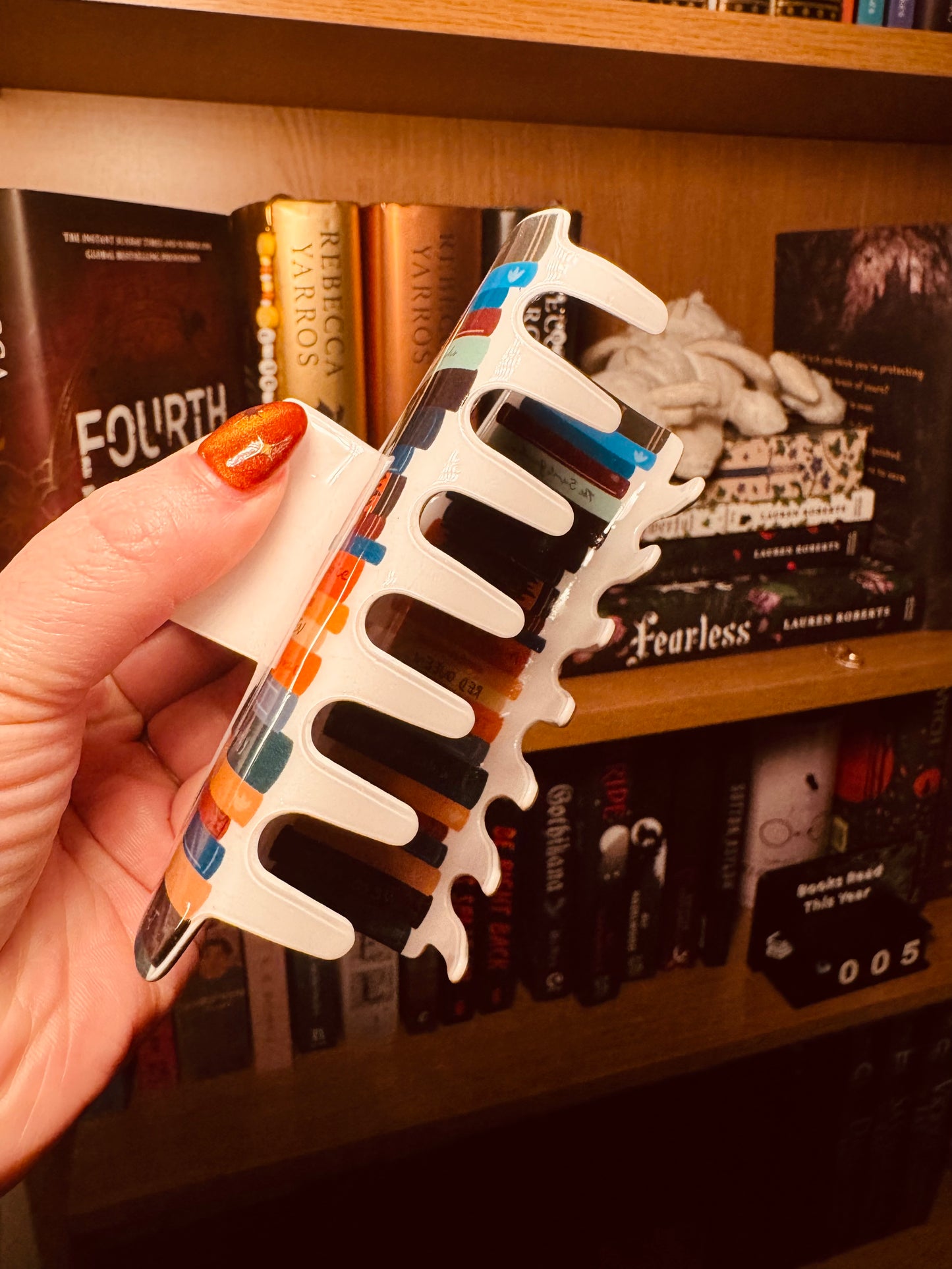 Book stack Claw Clip