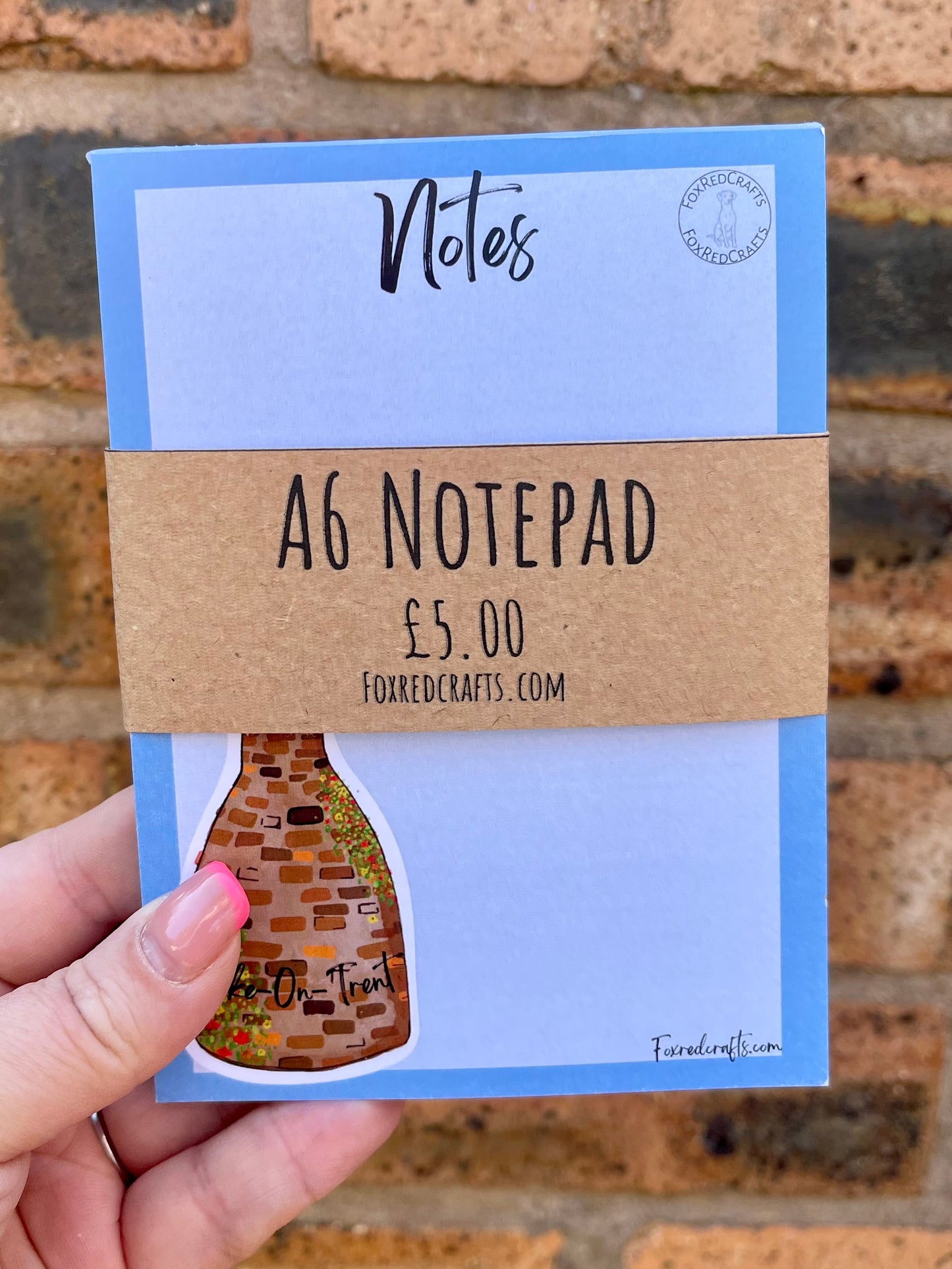 A6 Pot Bank Notepad