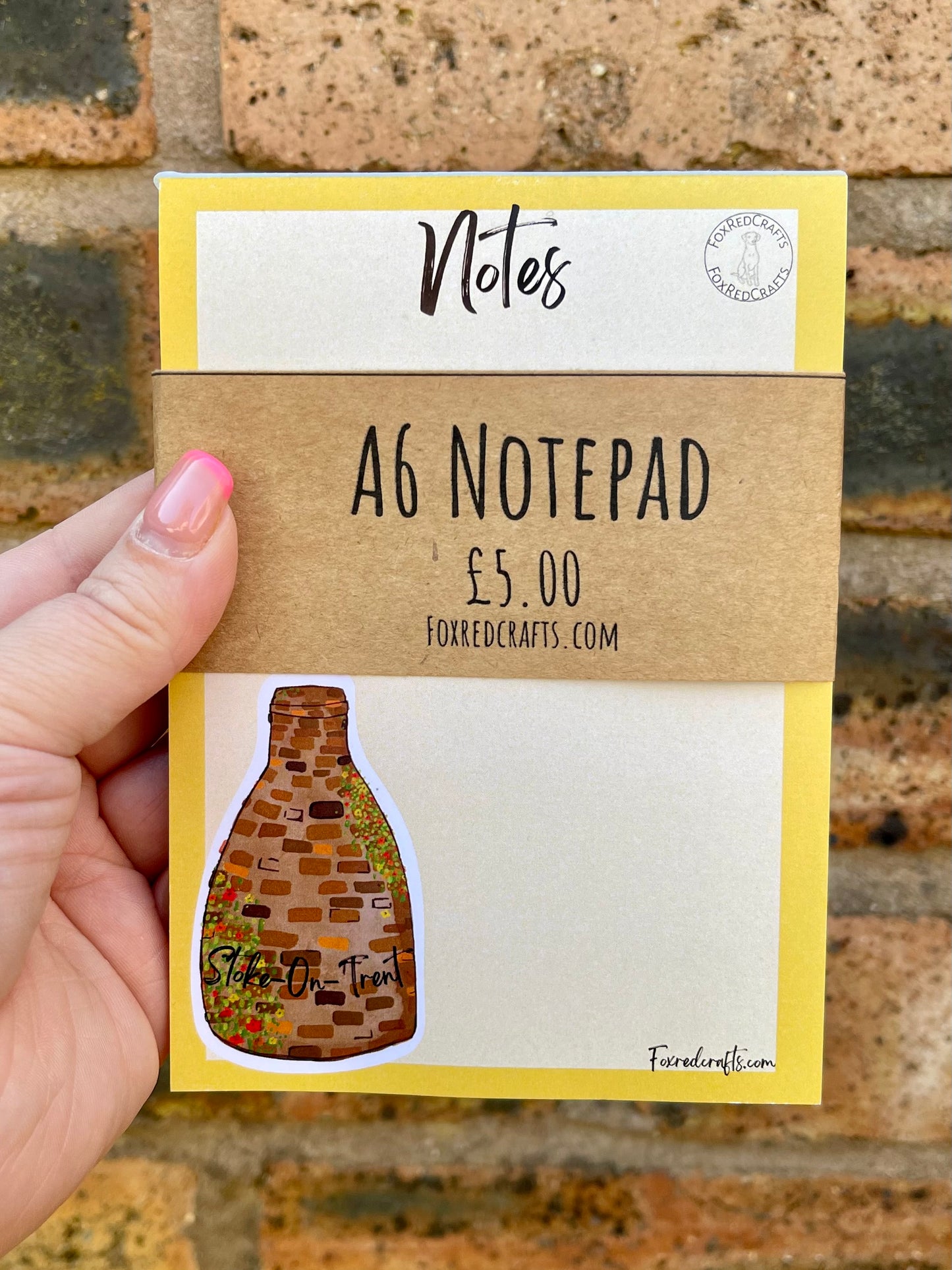 A6 Pot Bank Notepad