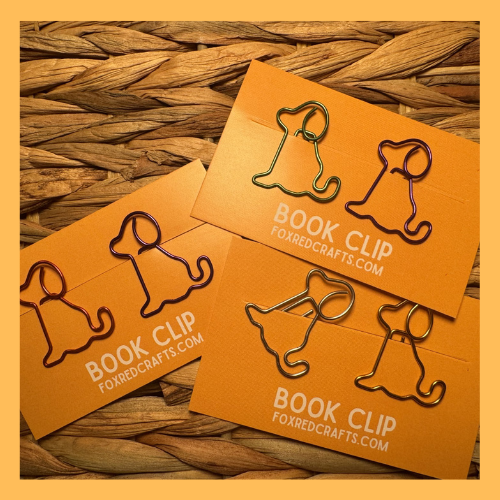 Mix colour Dogs Book Clips