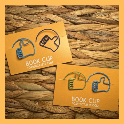 Thumbs up Book Clips