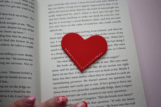 Heart page hugger Bookmark