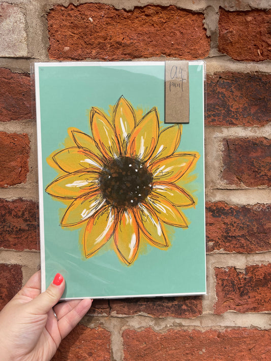 Sunflower Print