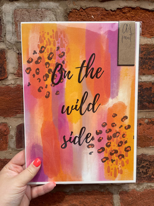 On the wild side Print