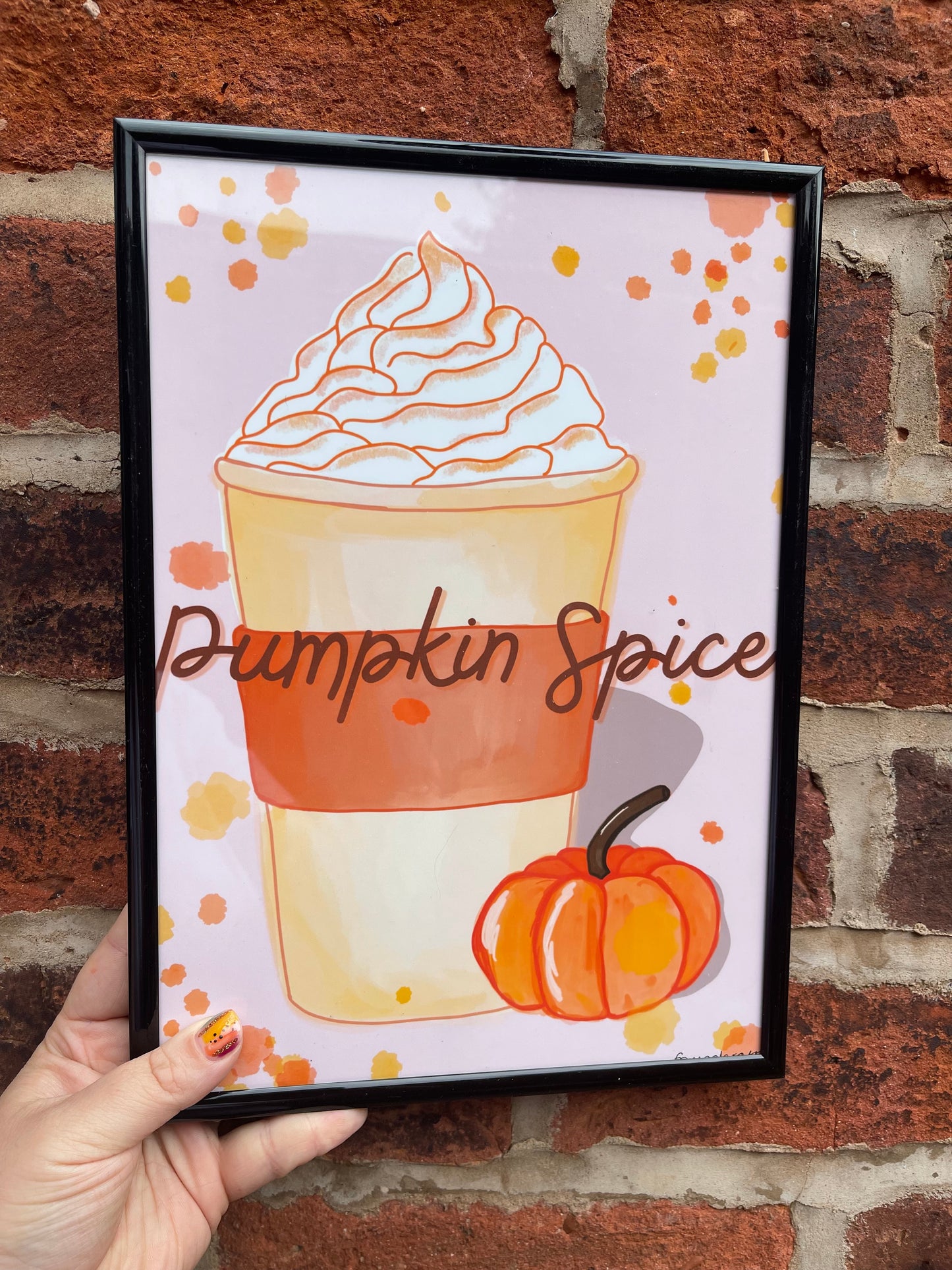 Autumn Pumpkin Spice Print