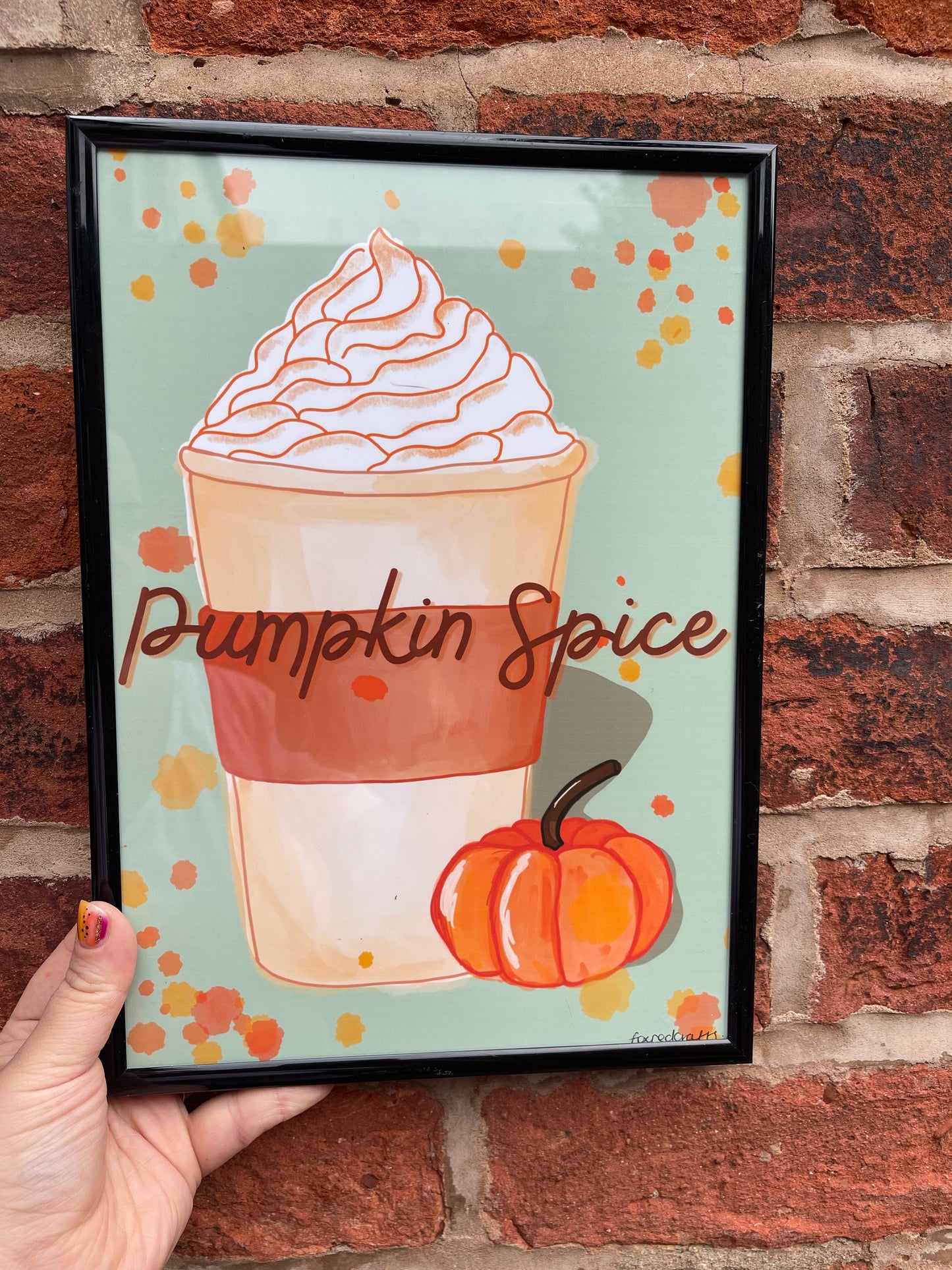 Autumn Pumpkin Spice Print